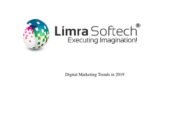 Digital Marketing Trends in 2019