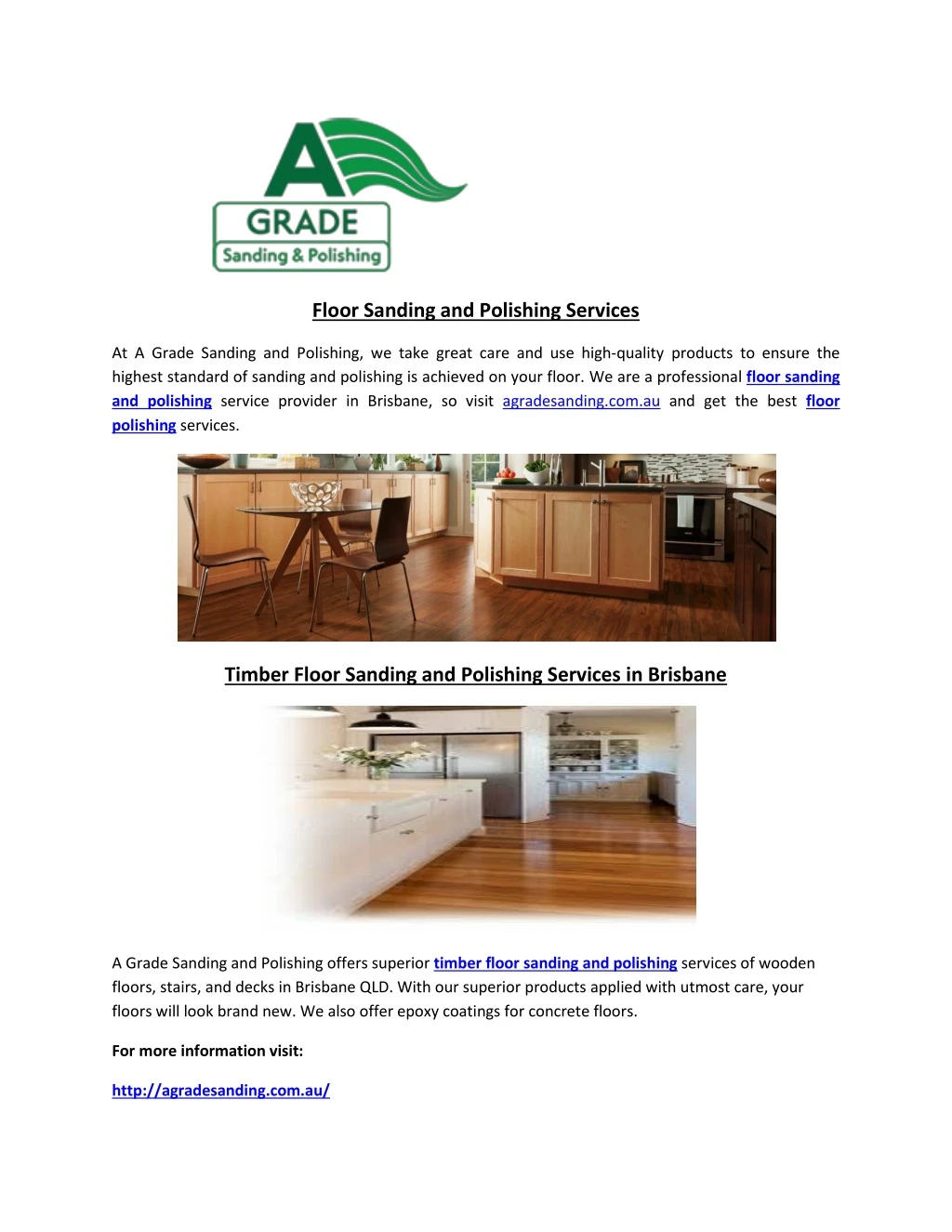 floor sanding and polishing services