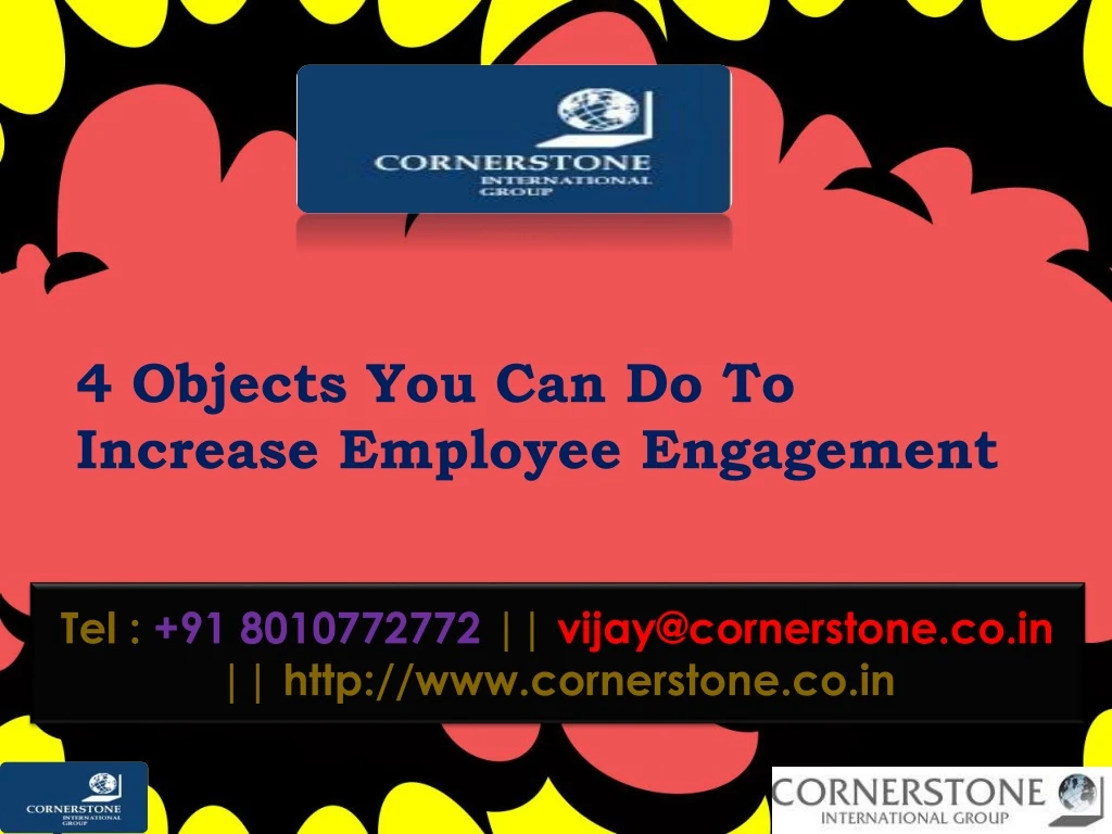 4 objects you can do to increase employee