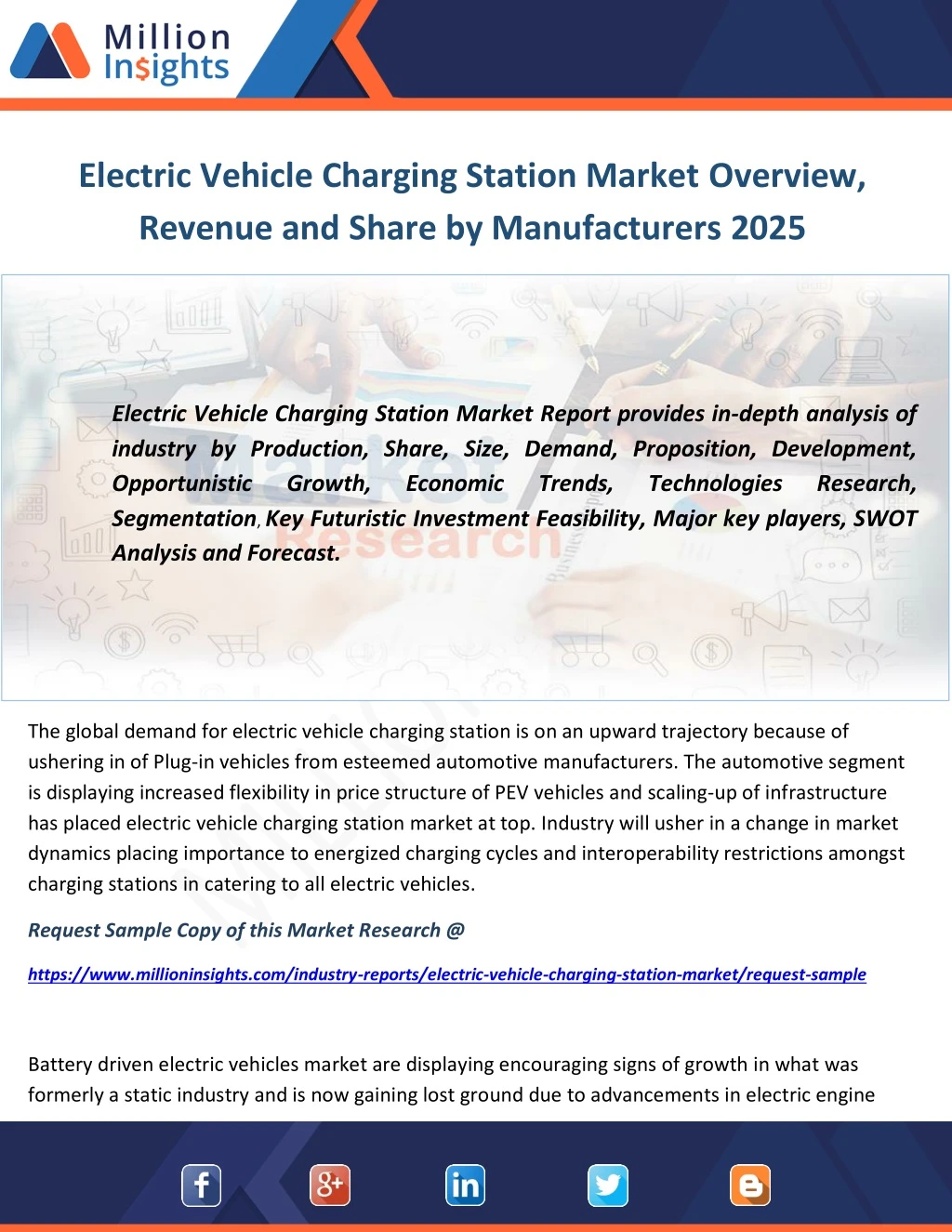electric vehicle charging station market overview