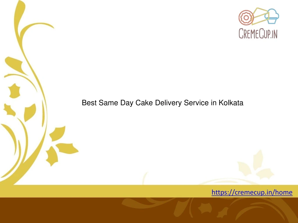 best same day cake delivery service in kolkata