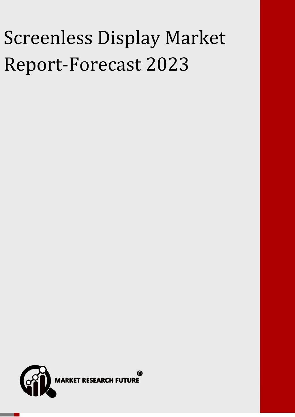 screenless display market forecast 2023