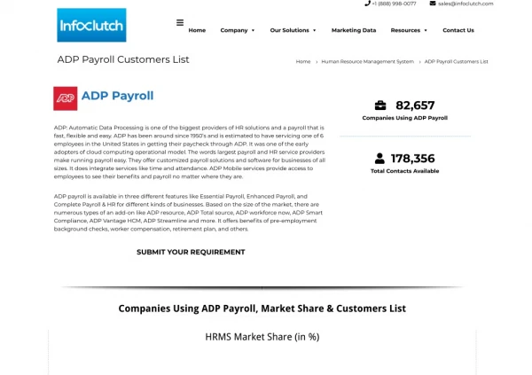 ADP Clients List