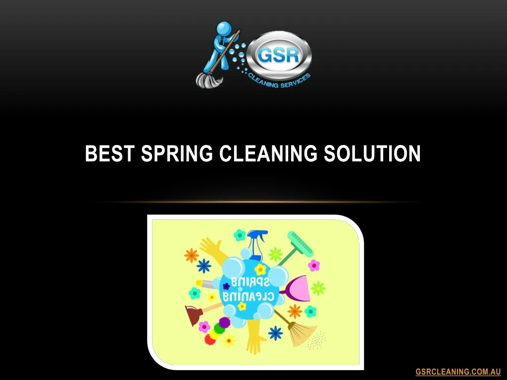 best spring cleaning solution