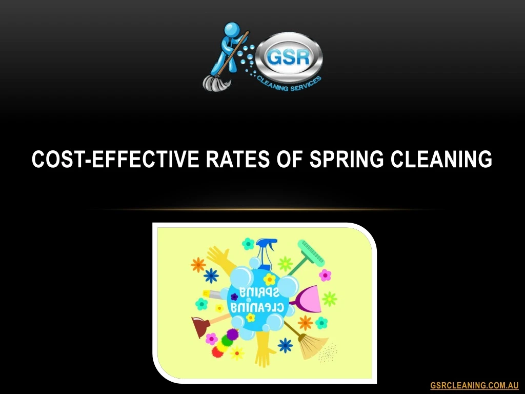 cost effective rates of spring cleaning