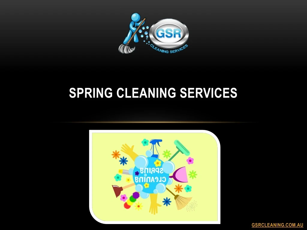 spring cleaning services