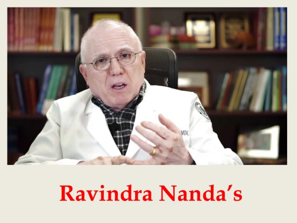Dr. Ravindra Nanda Journey As An Author