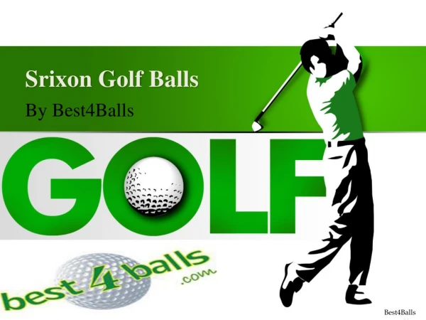 Srixon Golf Balls | Best4Balls, Oxfordshire