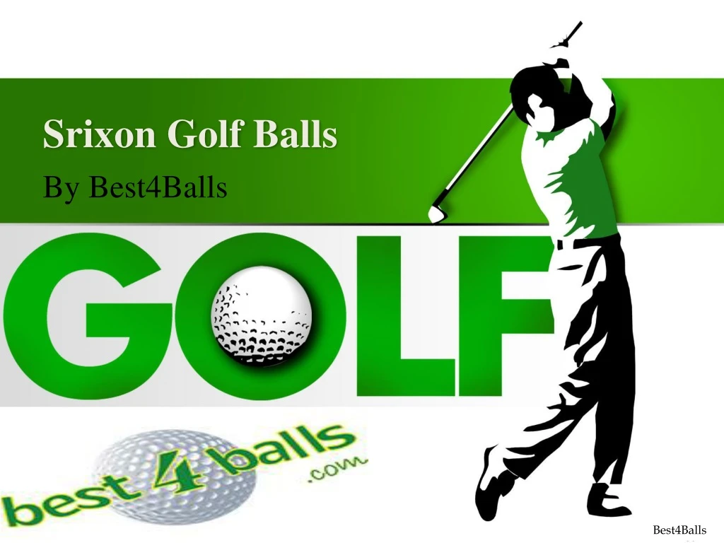 srixon golf balls by best4balls