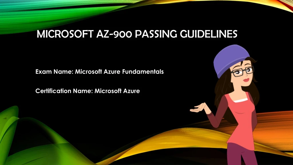 microsoft az 900 passing guidelines