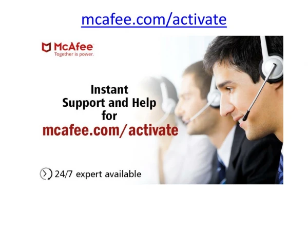 mcafee com activate
