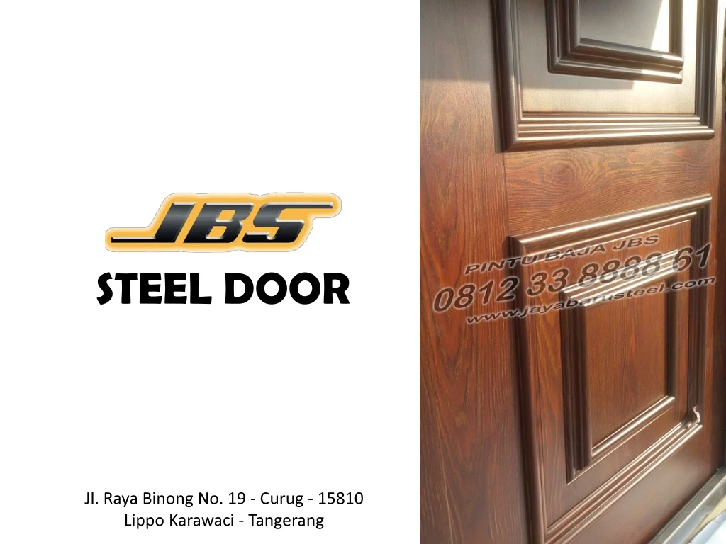 steel door