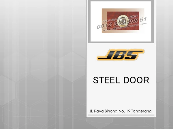steel door