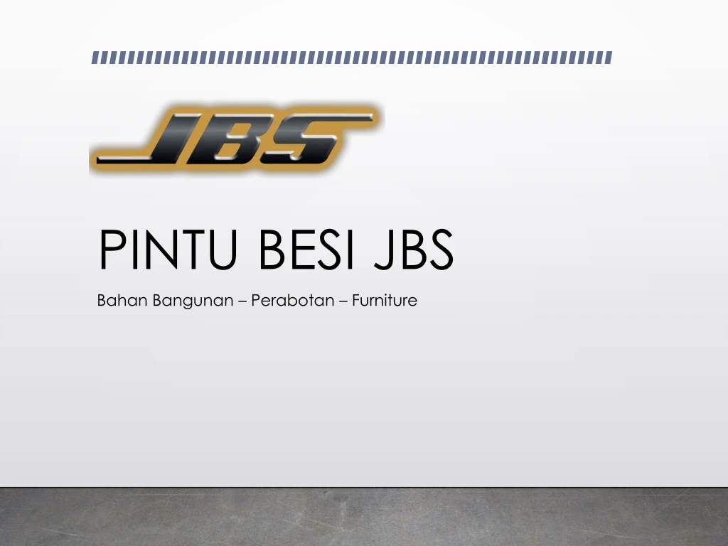 pintu besi jbs