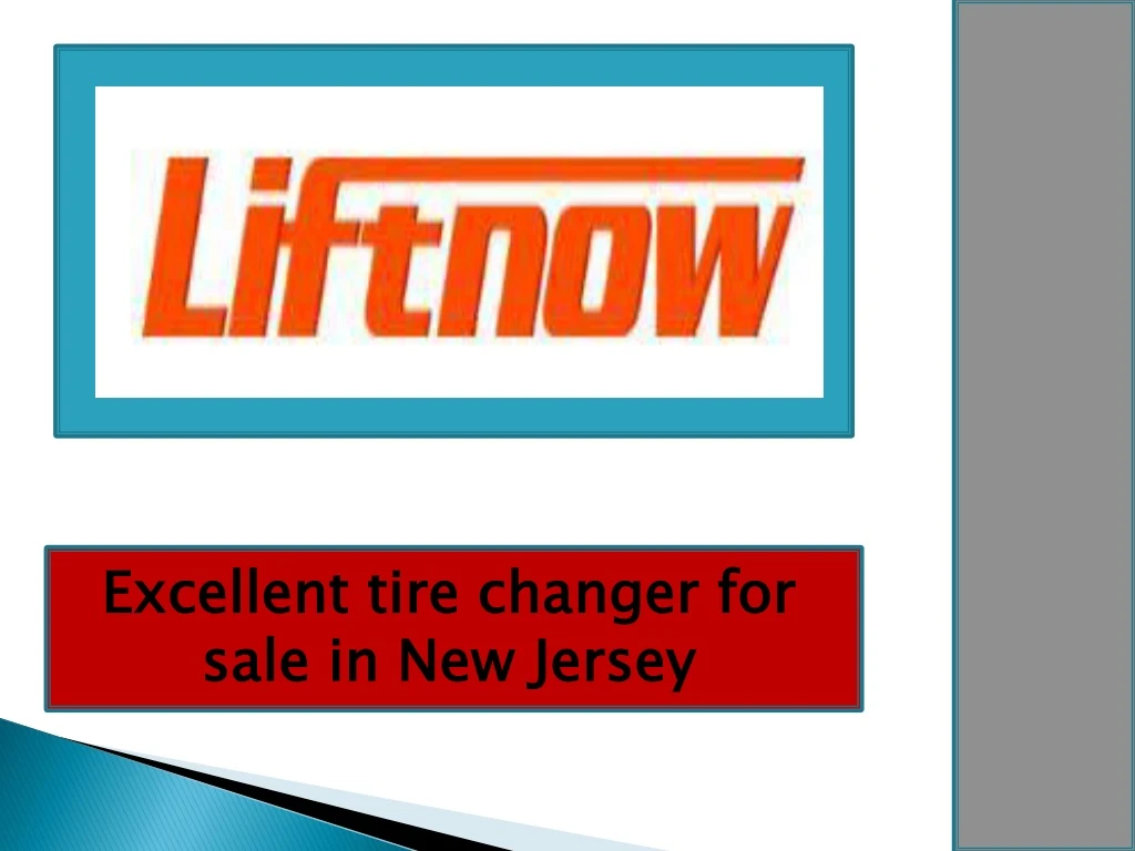 excellent tire changer for sale in new jersey