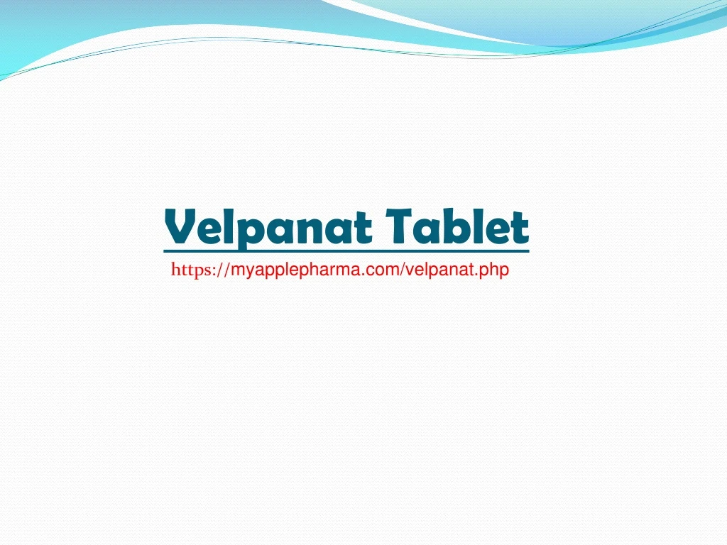 velpanat tablet