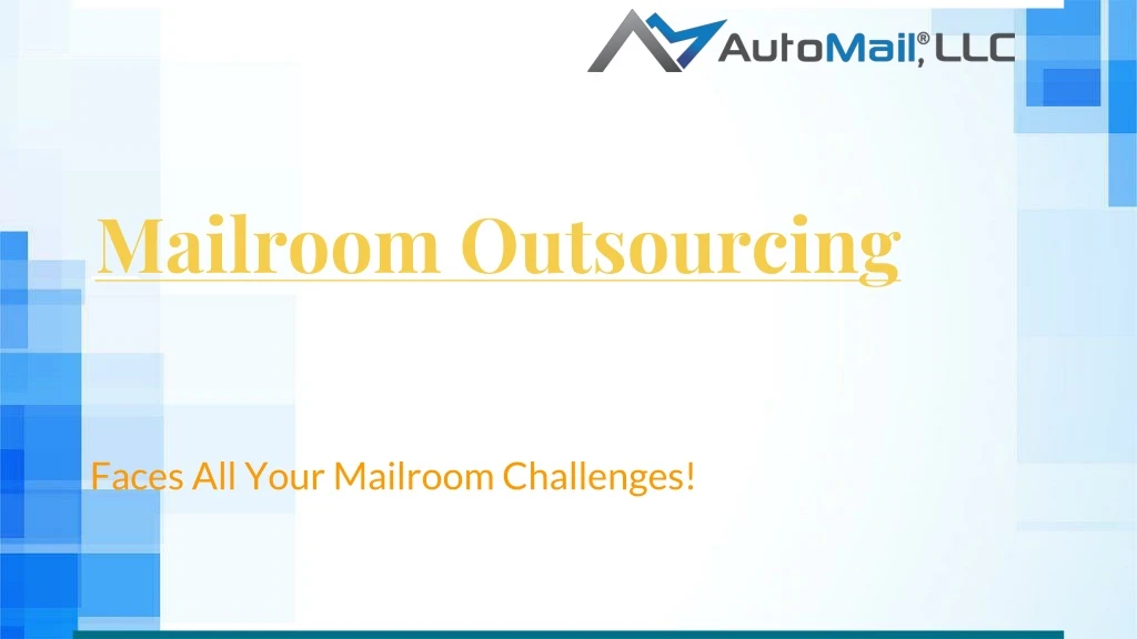 mailroom outsourcing