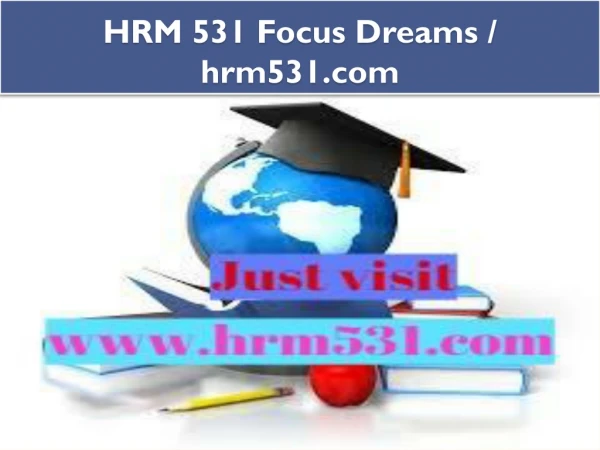 HRM 531 Focus Dreams / hrm531.com