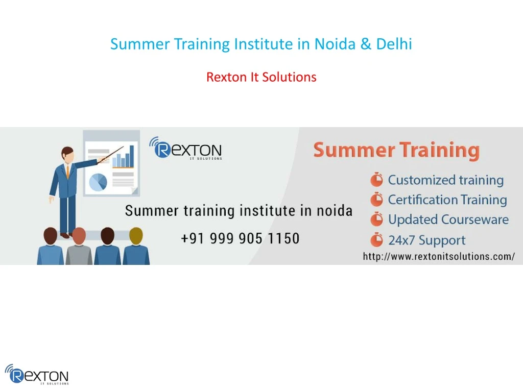 summer training institute in noida delhi