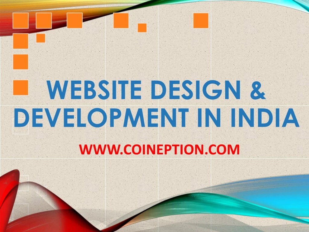 website design development in india
