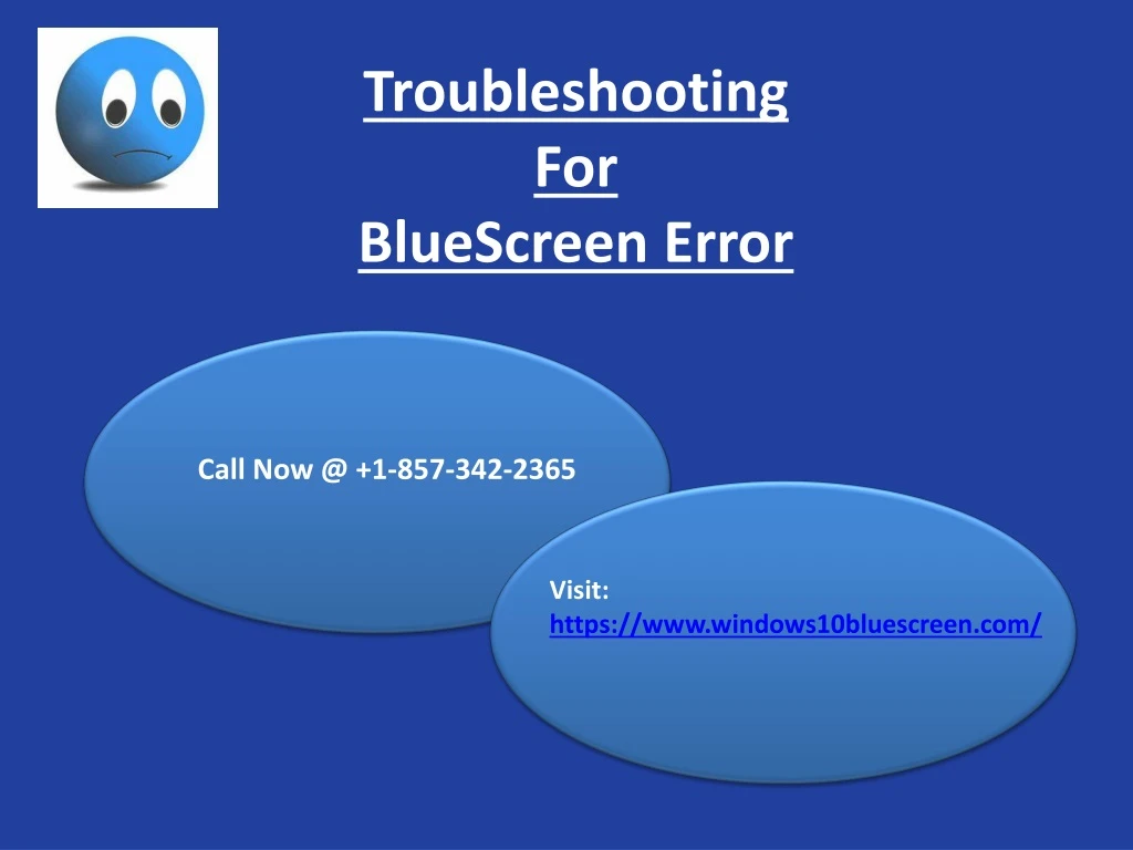 troubleshooting for bluescreen error