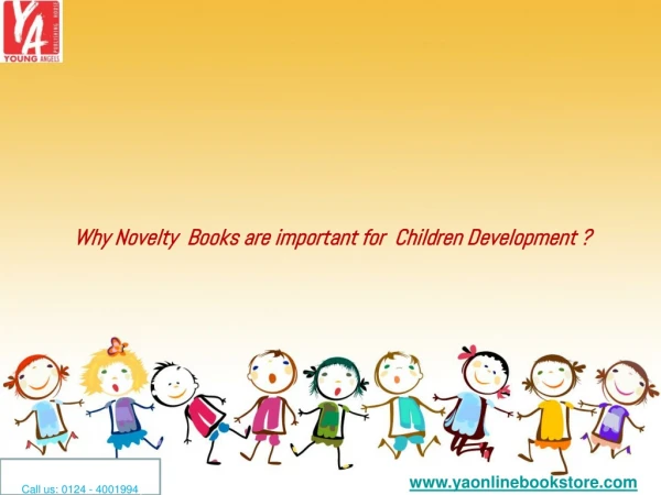 Why Novelty Book important for Children?