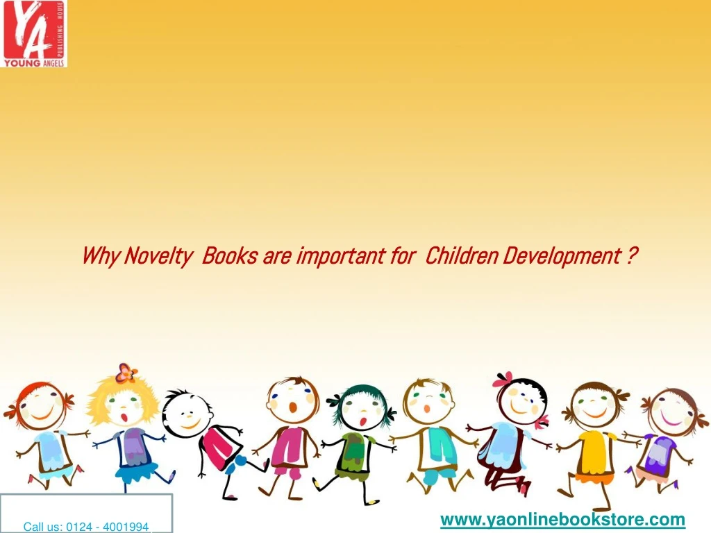 why novelty books are important for children development