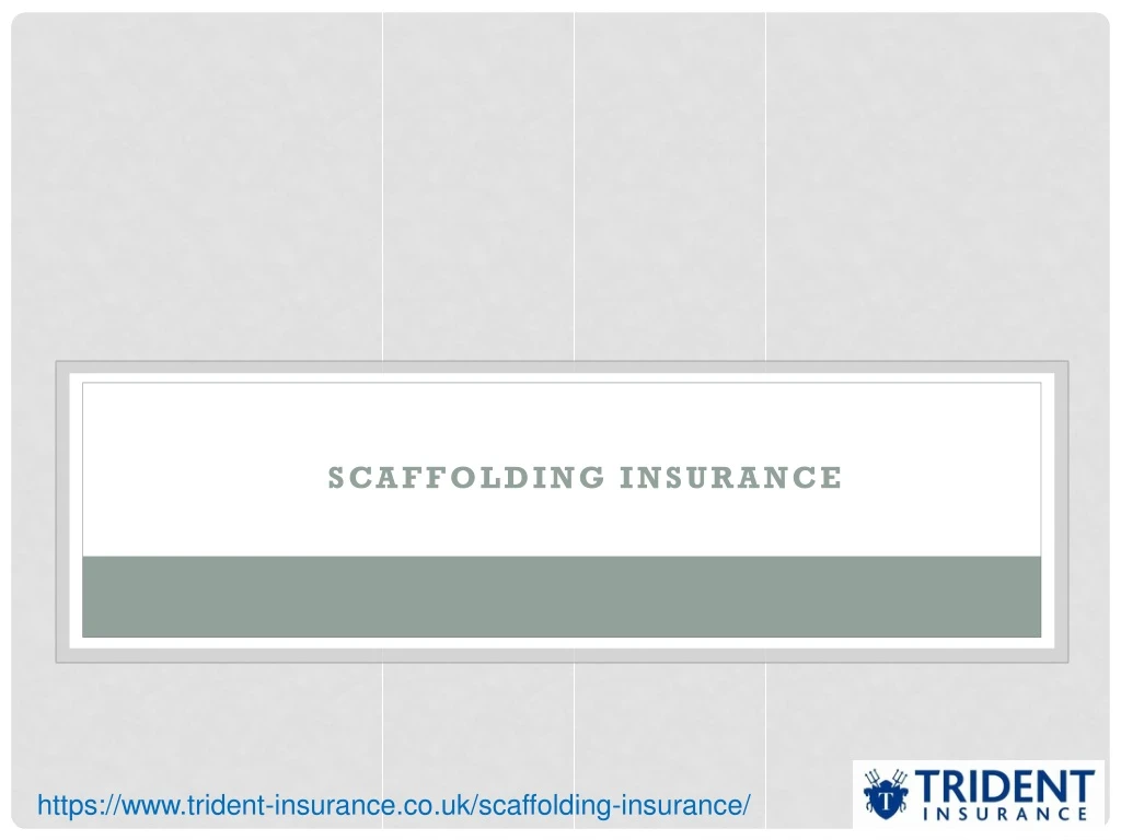 scaffolding insurance