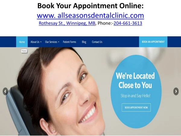 Winnipeg Dentist | Emergency Dental Service | Dental Clinic Winnipeg