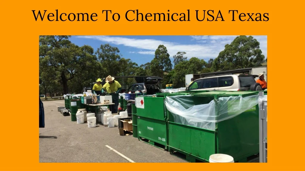 welcome to chemical usa texas