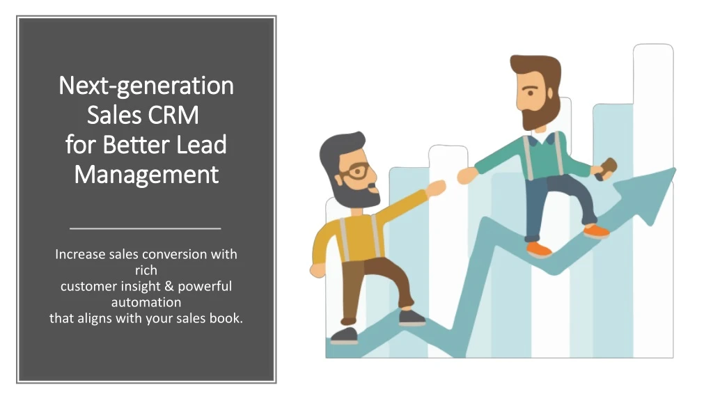 next generation sales crm for better lead management