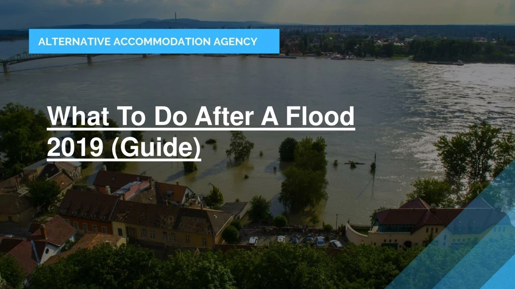 what to do after a flood 2019 guide