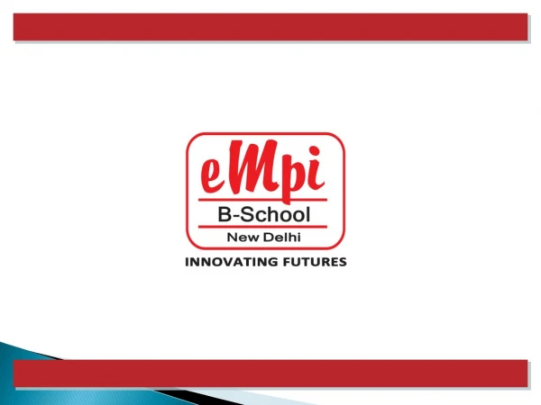 EMPI Offers MNC Co-Certified Futuristic PGDM Programmes (AICTE Approved 2 year full-­time PGDM)