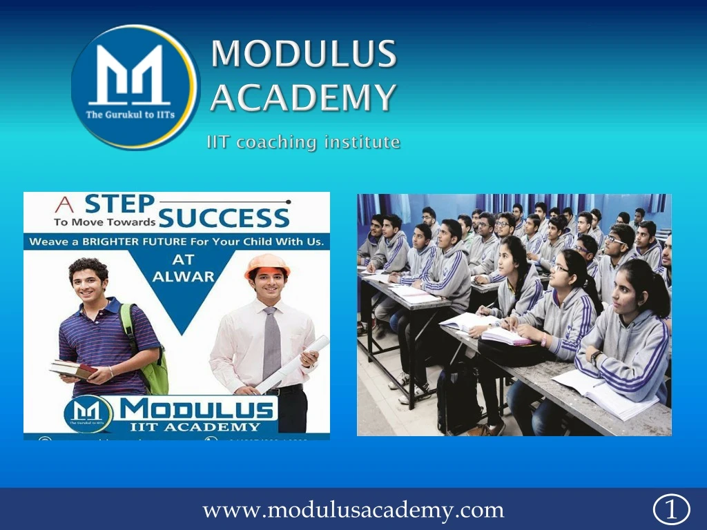 modulus academy iit coaching institute