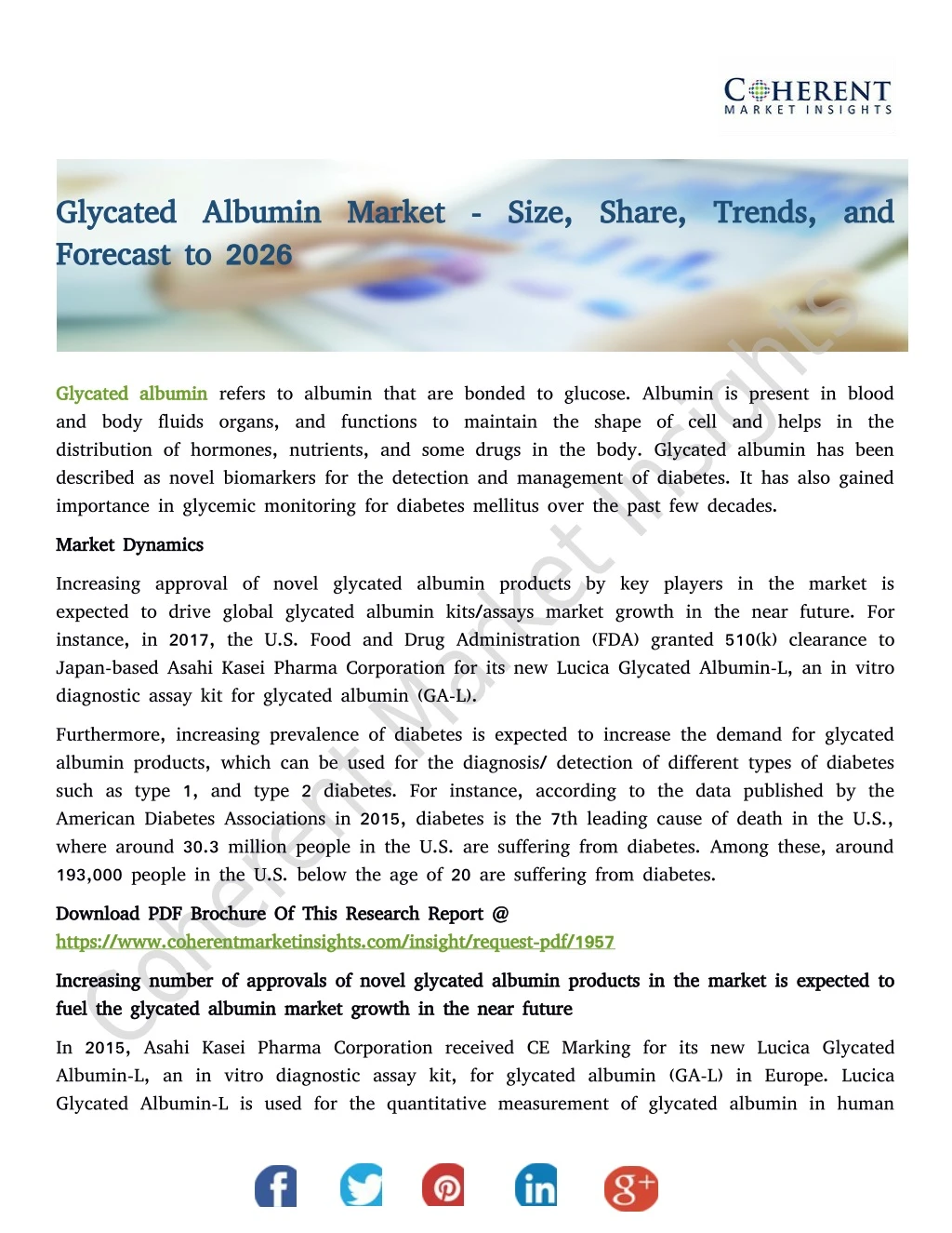 glycated albumin market size share trends