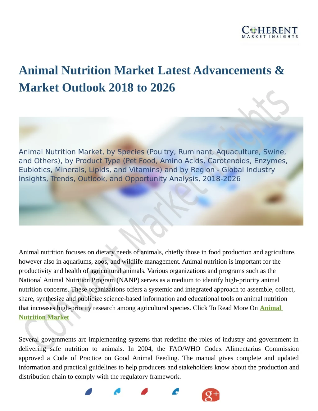 animal nutrition market latest advancements
