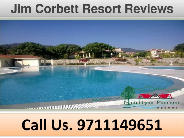 Jim Corbett Resort Reviews