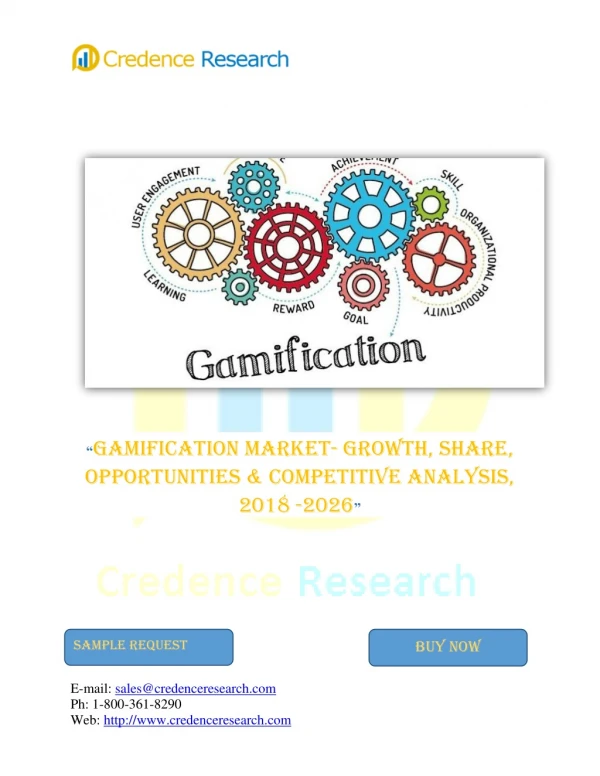 Gamification Market Set To Expand With A CAGR Of 23.4% From 2016 To 2023