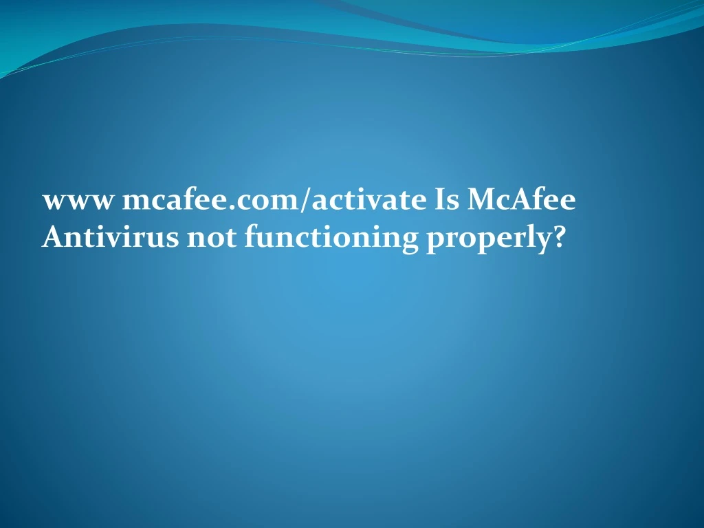 www mcafee com activate is mcafee antivirus