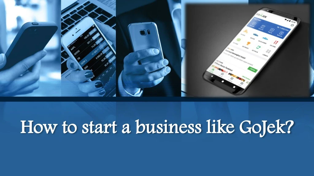 how to start a business like gojek