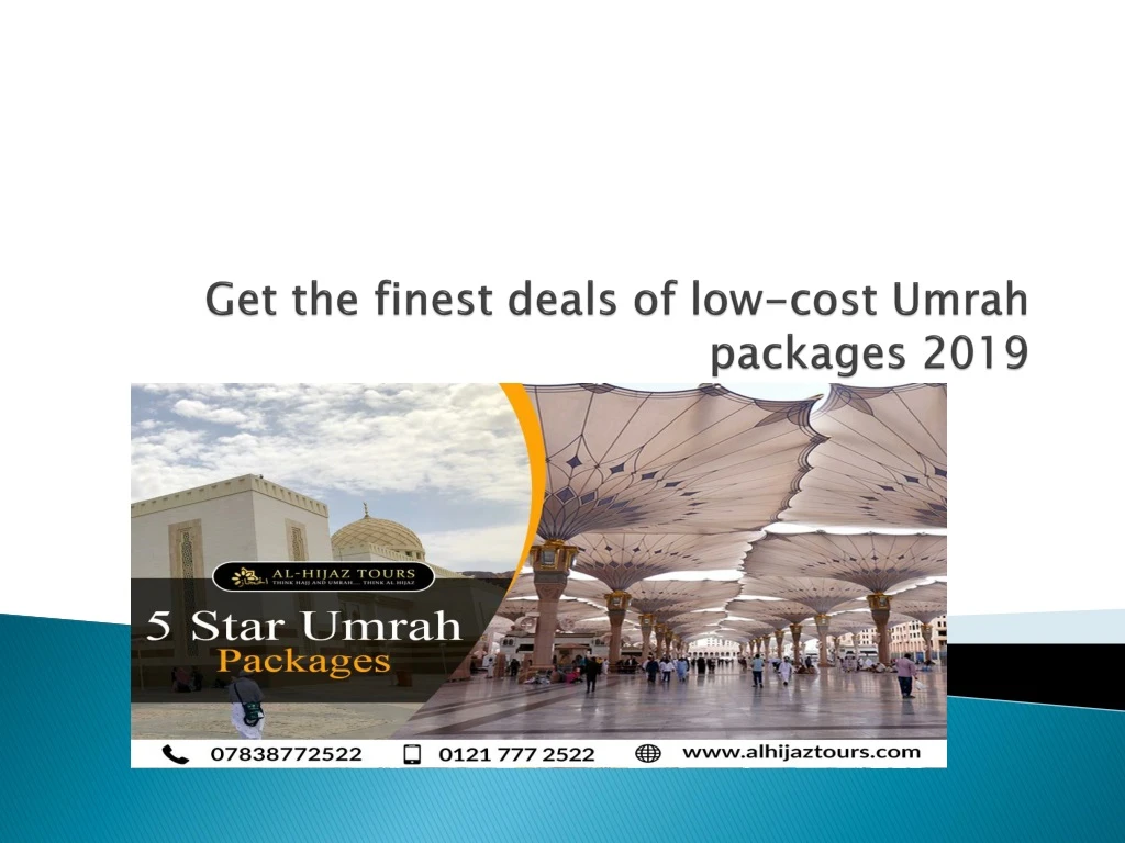 get the finest deals of low cost umrah packages 2019