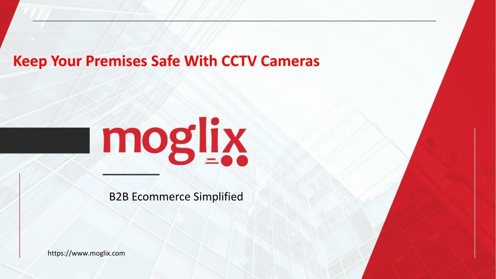 keep your premises safe with cctv cameras