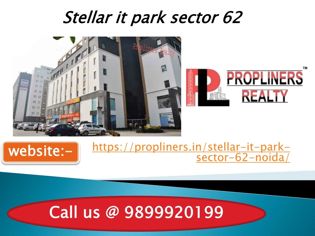 https propliners in stellar it park sector 62 noida