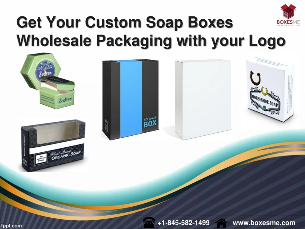 get your custom soap boxes wholesale packaging with your logo