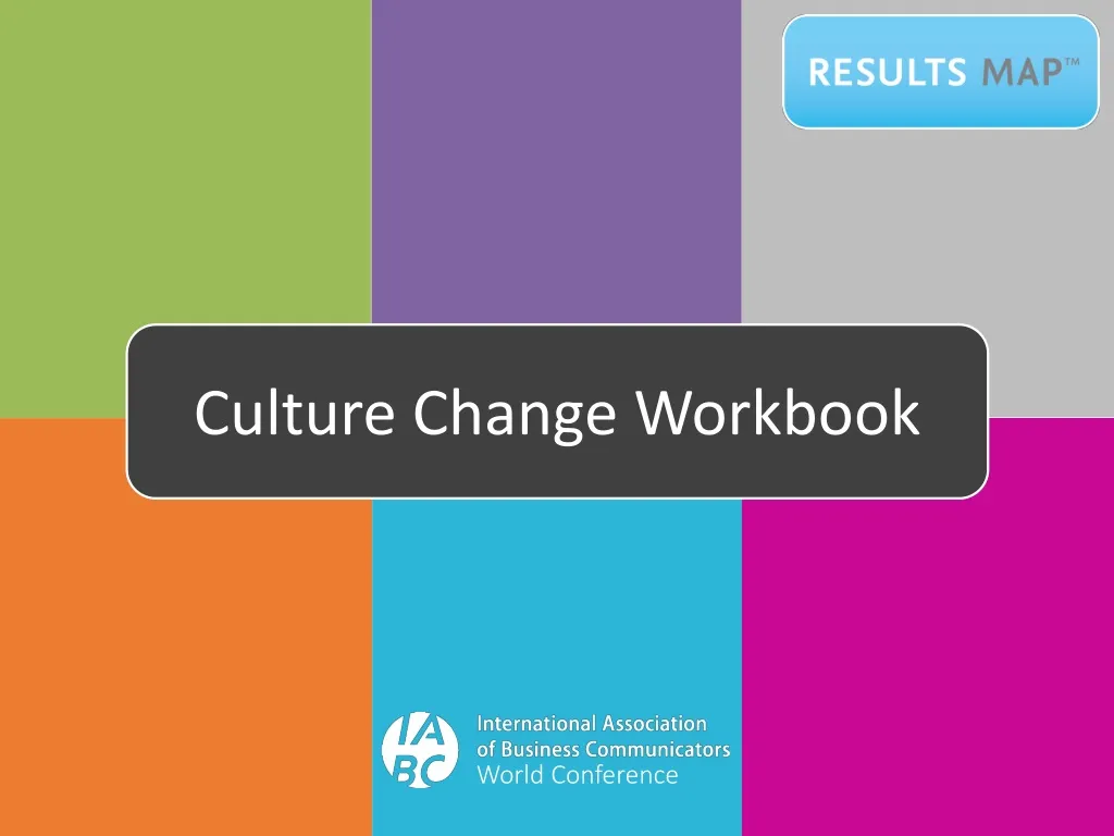 culture change workbook