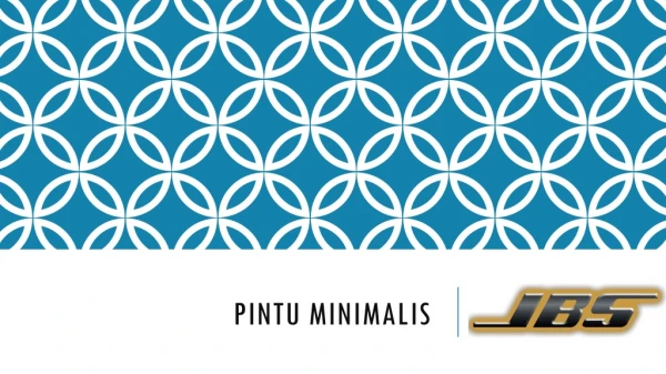 pintu minimalis