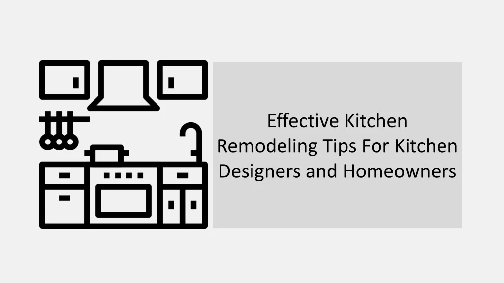 effective kitchen remodeling tips for kitchen