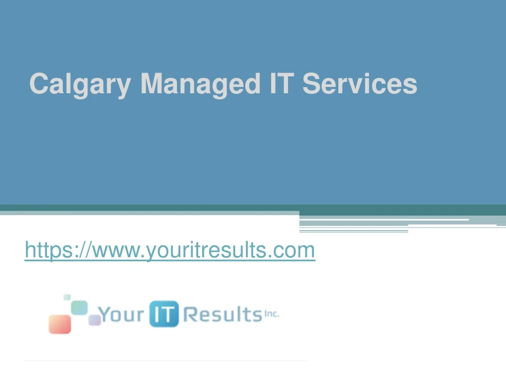 calgary managed it services