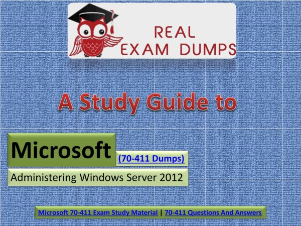 How to Improve Microsoft 70-411 2019 Updated Exam Dumps