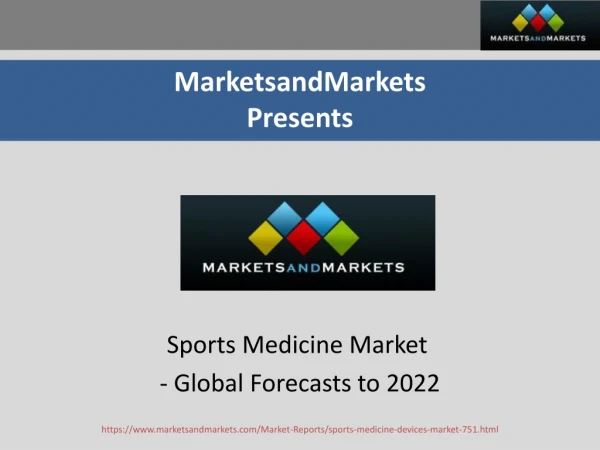 Increasing Number of Sports-Related Injuries to Drive Growth in Sports Medicine Market